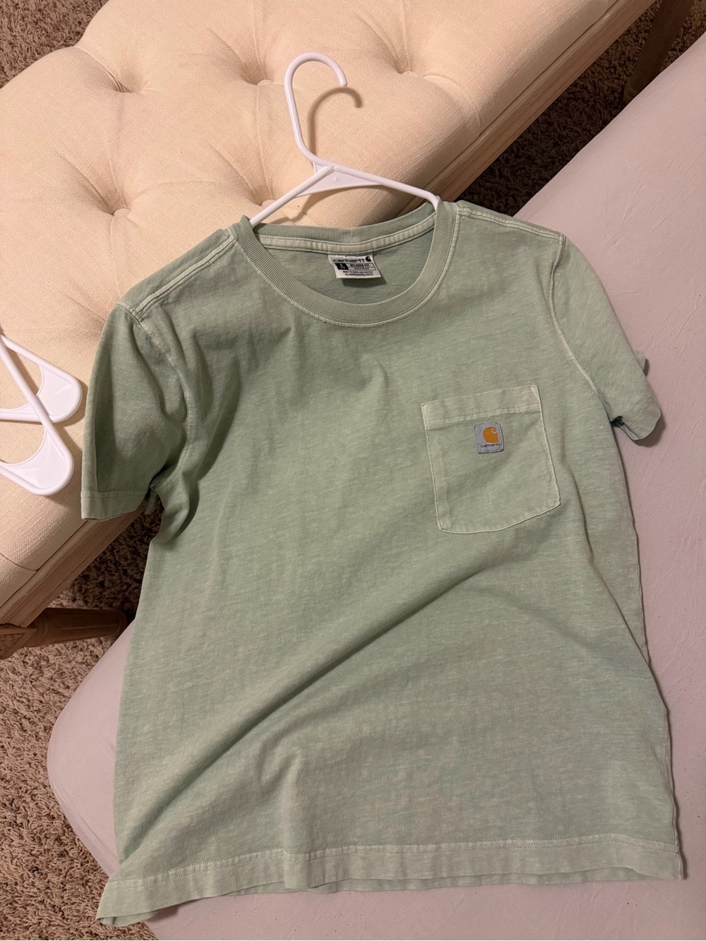 Carhartt Short Sleeve Pocket Tee in Sage